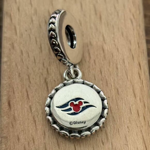 Pandora Wonder Cruise Line Disney Charm Gift Pendant, S925 Silver Bracelets - Picture 2 of 4